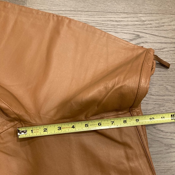 90s Vintage Leather Pants - Beechers Brook for Fairweather - Picture 16 of 16